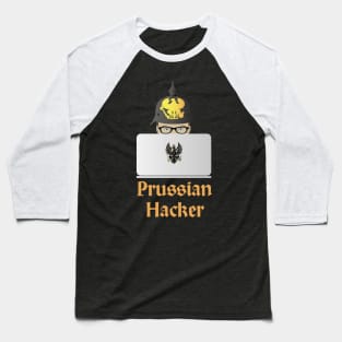 Prussian Russian Hacker Pun Baseball T-Shirt